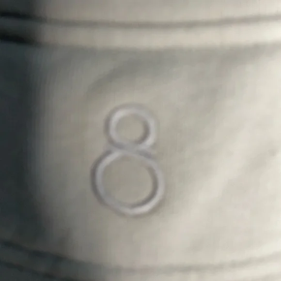 Lafayette 148 NY Medford crew neck sweatshirt gray sage crop cotton luxury large - Picture 7 of 10